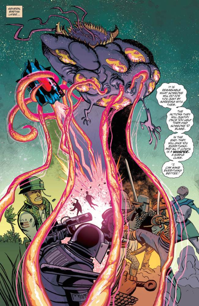 Cave Carson, Oeming