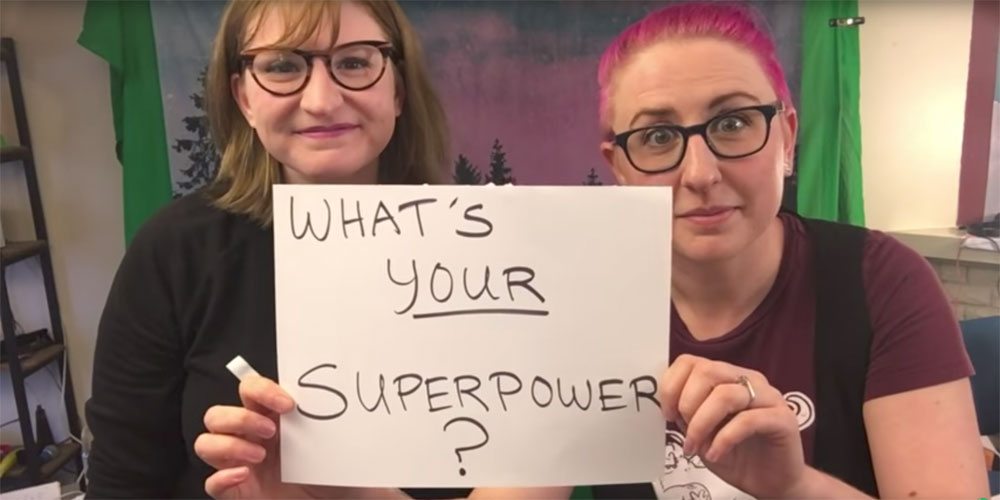 Doubleclicks "What's Your Superpower?"
