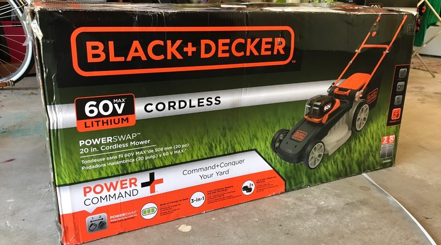 Black + Decker Power Swap Mower