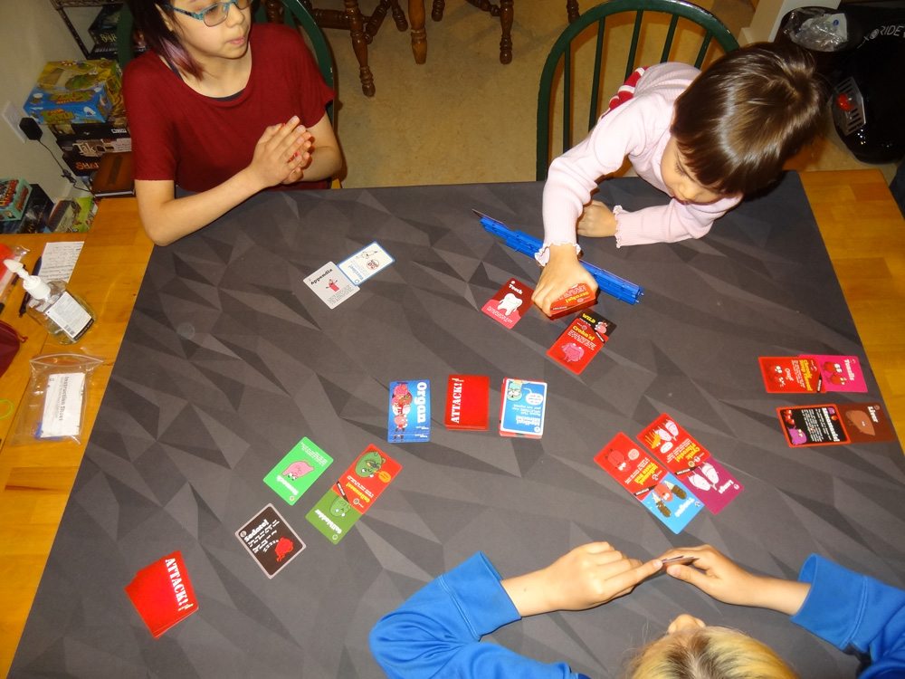 My kids playing OrganATTACK