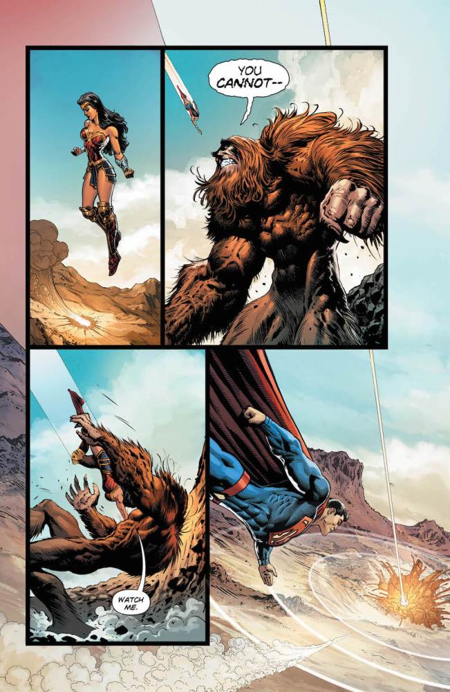 Rucka's last issue of Wonder Woman