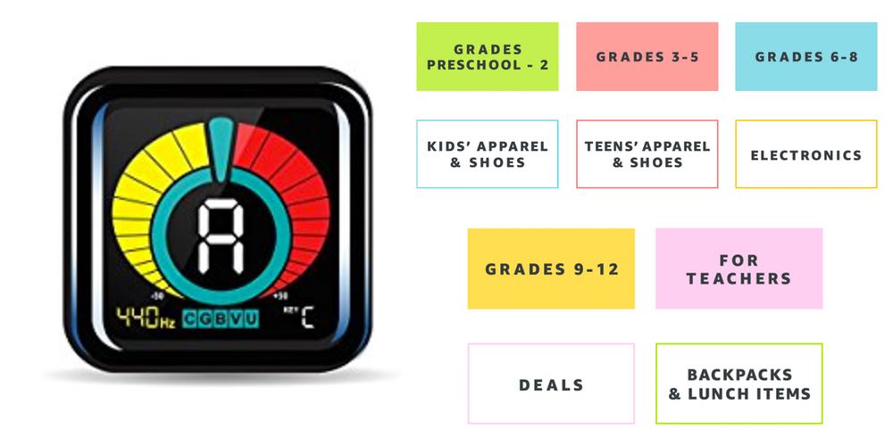 Geek Daily Deals 073117 digital instrument tuner back to school savings