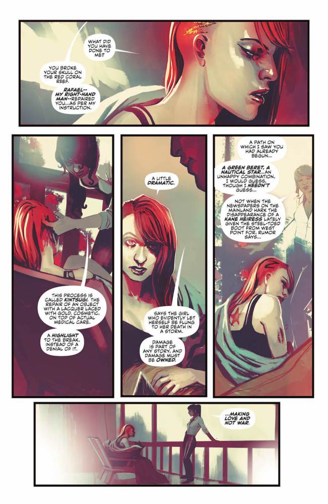 Kate Kane before Batwoman, Batwoman #5 2017