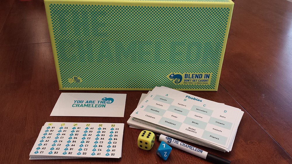 Contents of 'The Chameleon.' Photo credit: Preston Burt