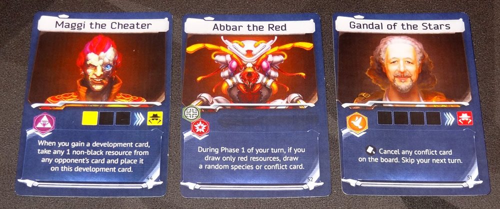 Master of the Galaxy leader cards