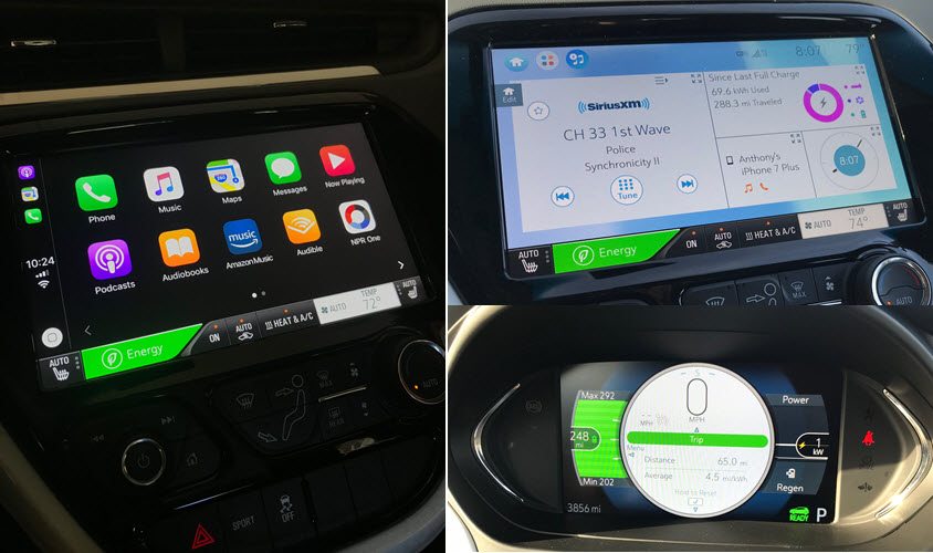 2017 Chevy Bolt UI