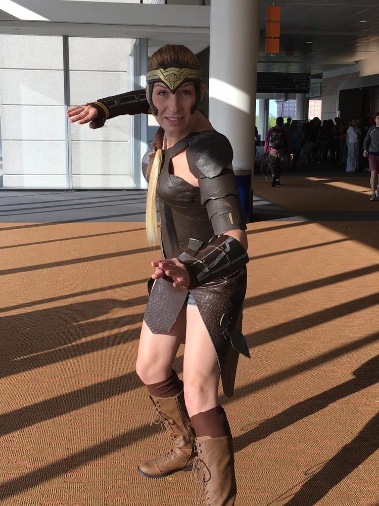 Antiope cosplay, Boston Comic Con