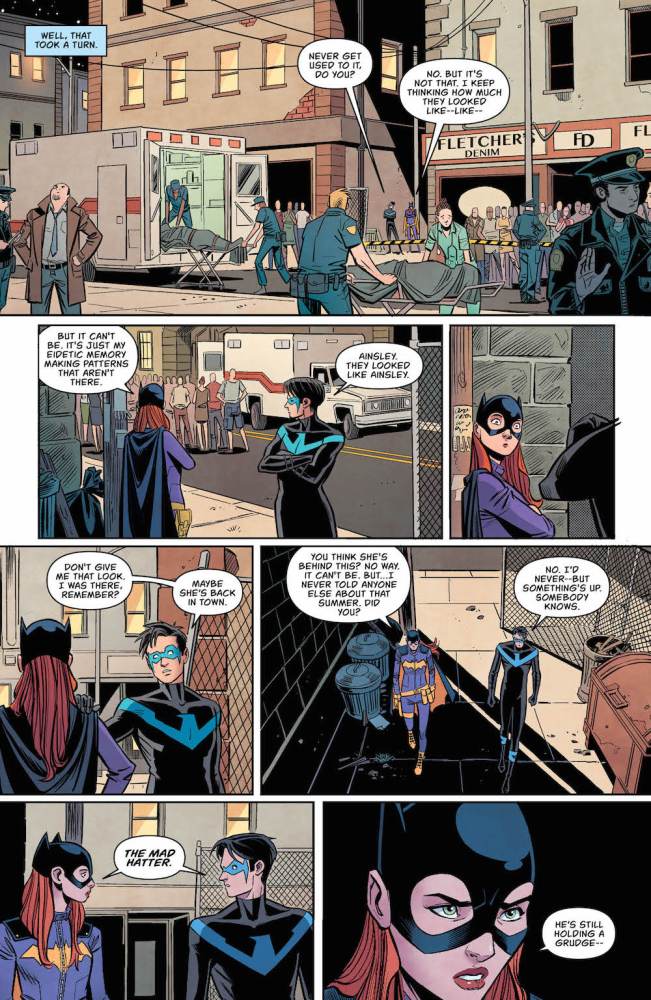 Batgirl, Nightwing, Babs Gordon, Dick Grayson