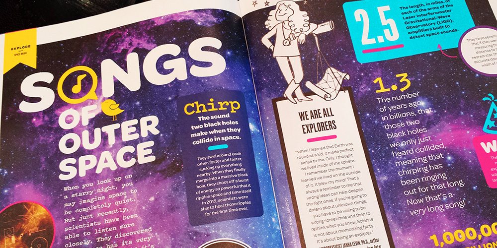Inside Kazoo magazine - science content and more