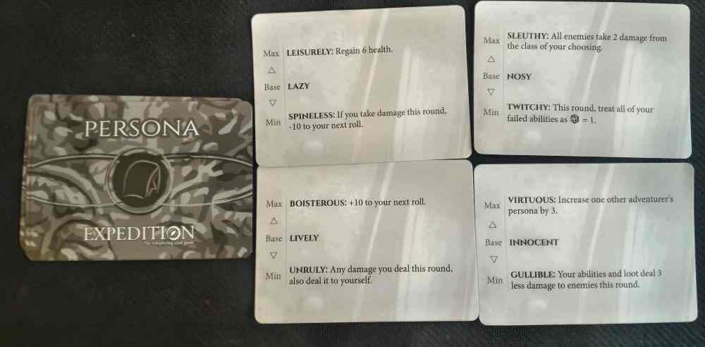 Expedition Persona Cards