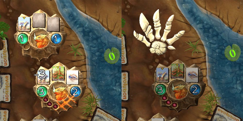 Evolution video game starvation