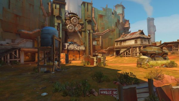 Junkertown Screenshot from Overwatch video game