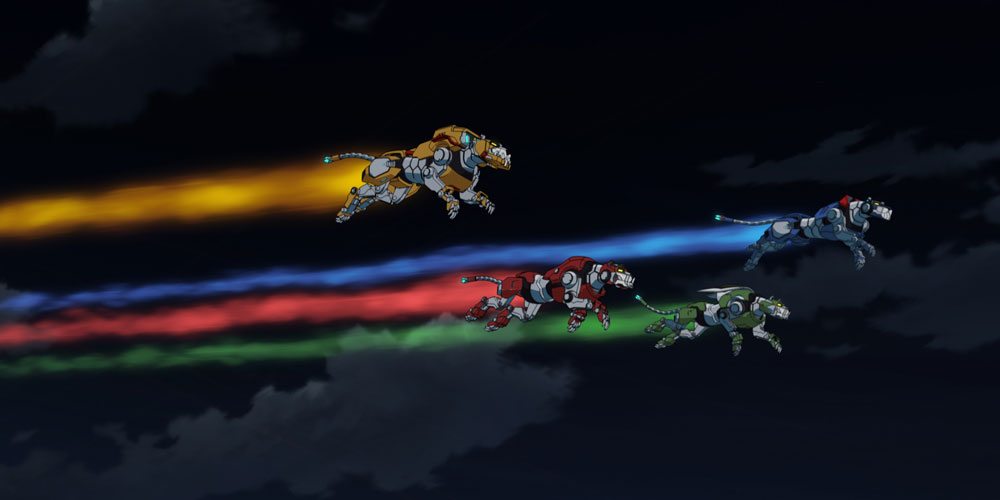 Voltron lions