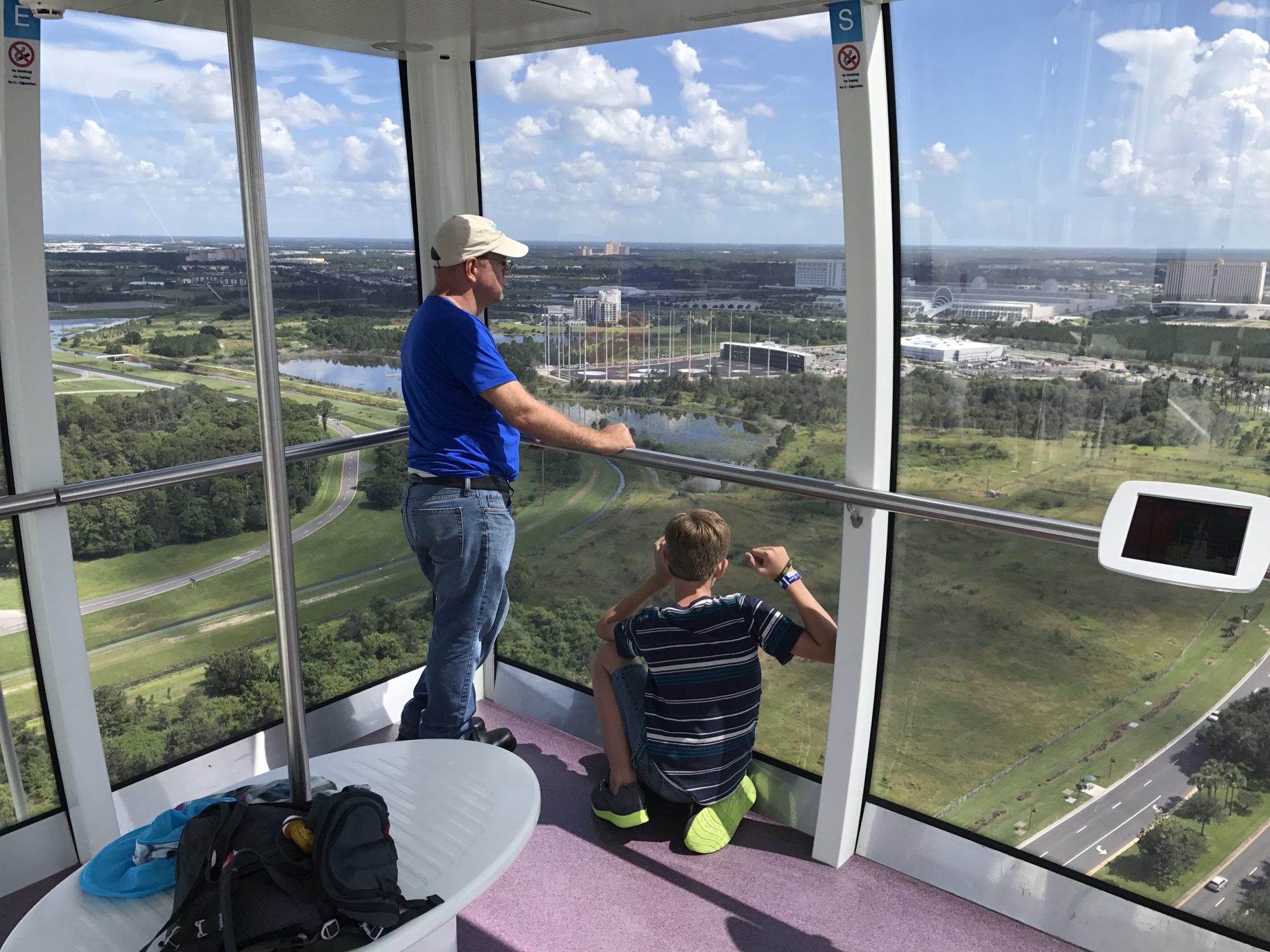 Relax and enjoy the view of the Orlando Eye  Image: Dakster Sullivan