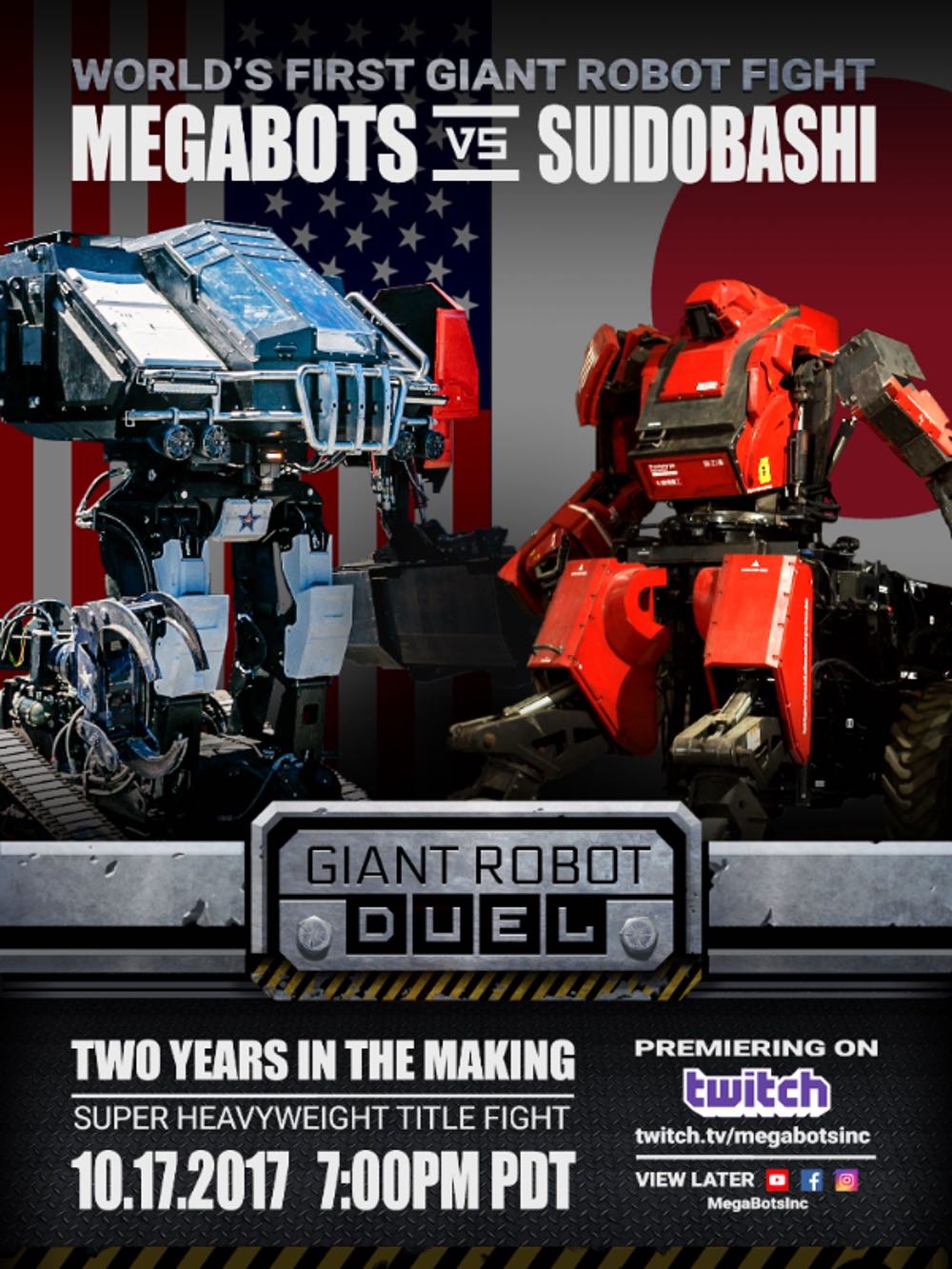 MegaBots vs Suidobashi