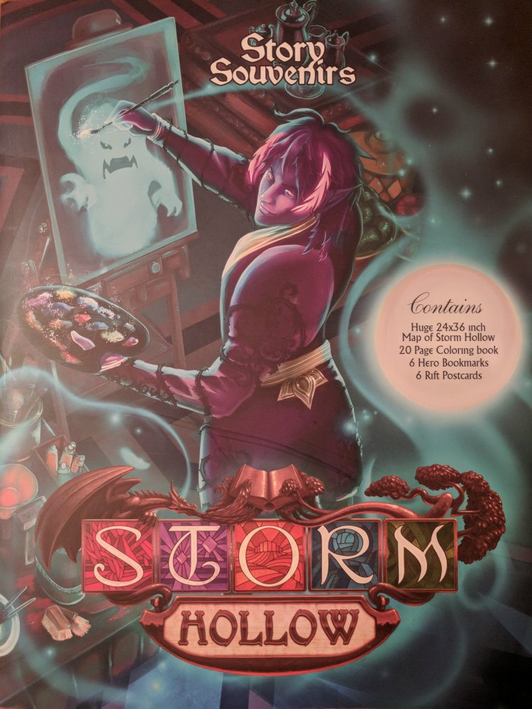 Storm Hollow Story Souvenirs Coloring Book