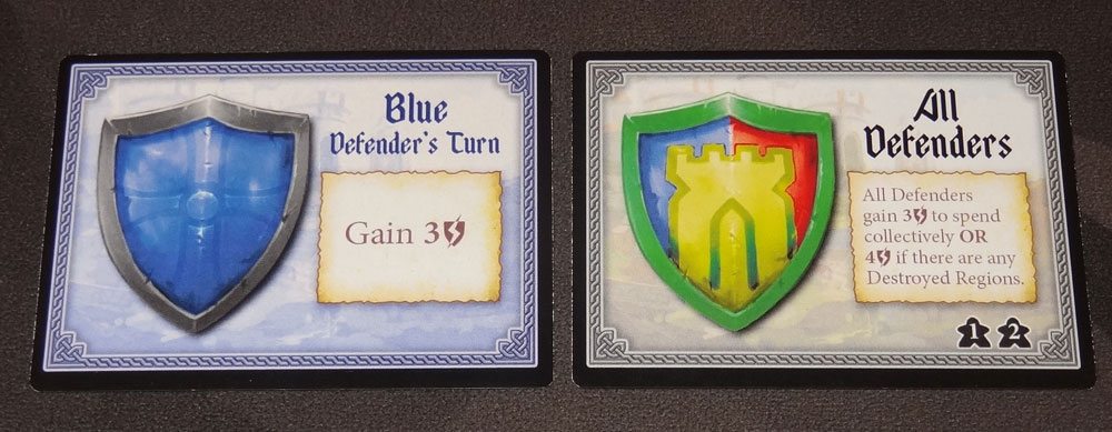 Tiny Epic Defenders defender card