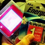 Game Boy DMG in clear and pink