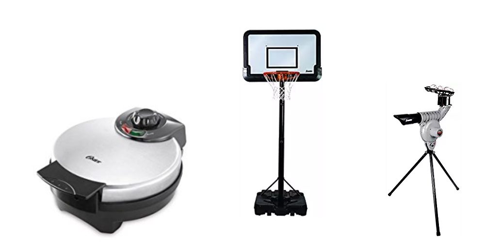 Geek Daily Deals 111917 waffle maker sports equipment