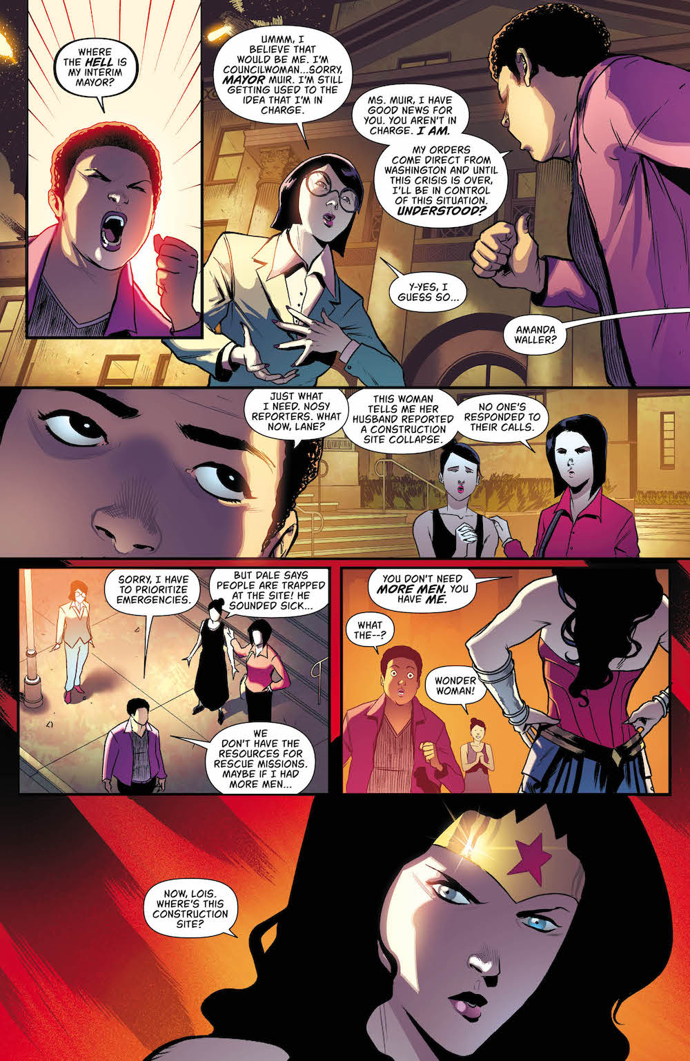 Amanda Waller, Wonder Woman, Birds of Prey