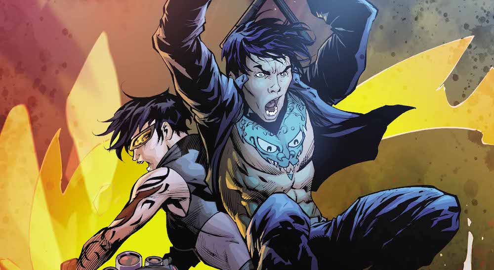 Gotham City Garage #4, Nightwing, Catwoman