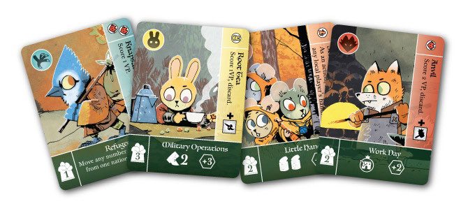Root Cards in color
