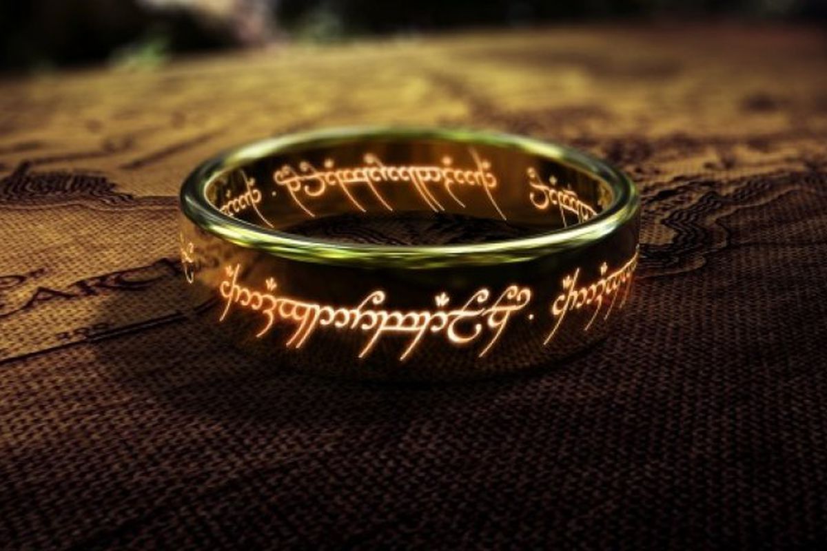 The One Ring of Power from Fellowship of the Ring