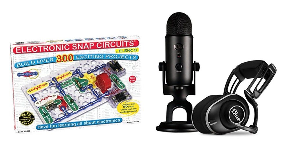 Geek Daily Deals 121417 snap circuits blu headphones mic