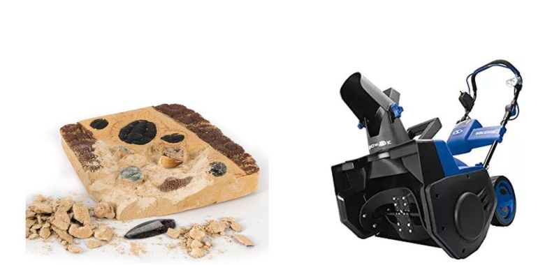 Geek Daily Deals 121617 fossil kit electric snowblower