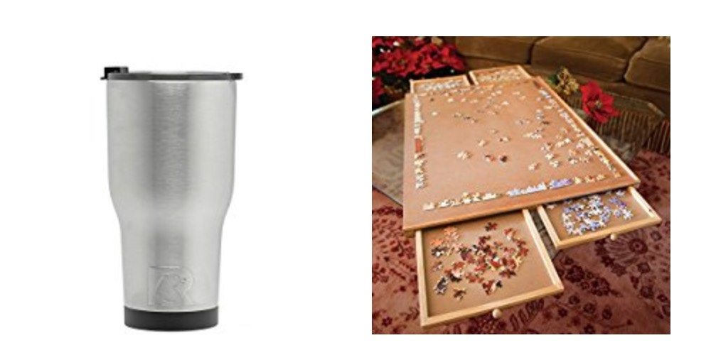 Geek Daily Deals 122817 tumblers puzzle storage