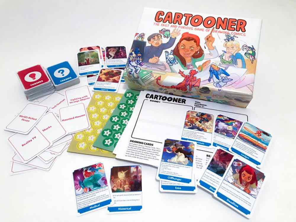 Cartooner Game Contents