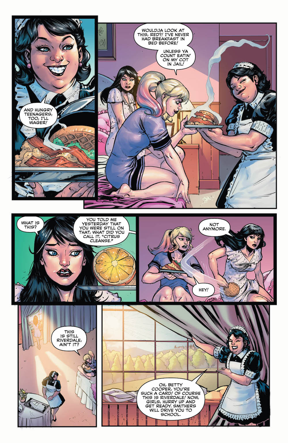 Harley & Ivy Meet Betty & Veronica #3 page