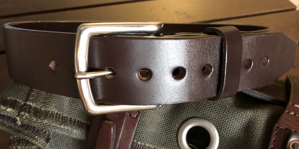 Old Bull Leather Belt