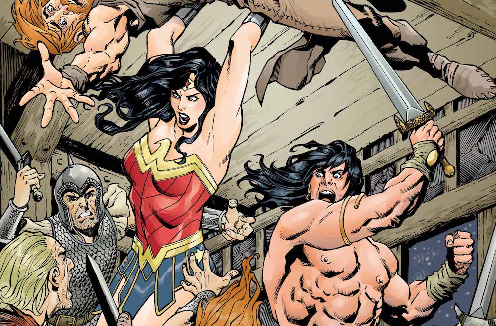 Wonder Woman/Conan #4 variant cover