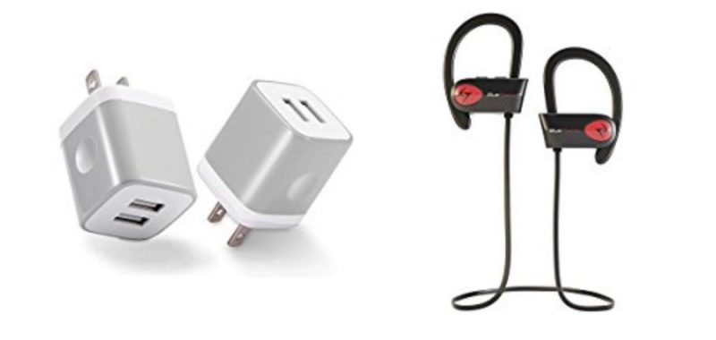 Geek Daily Deals 010218 wall chargers bluetooth earphones