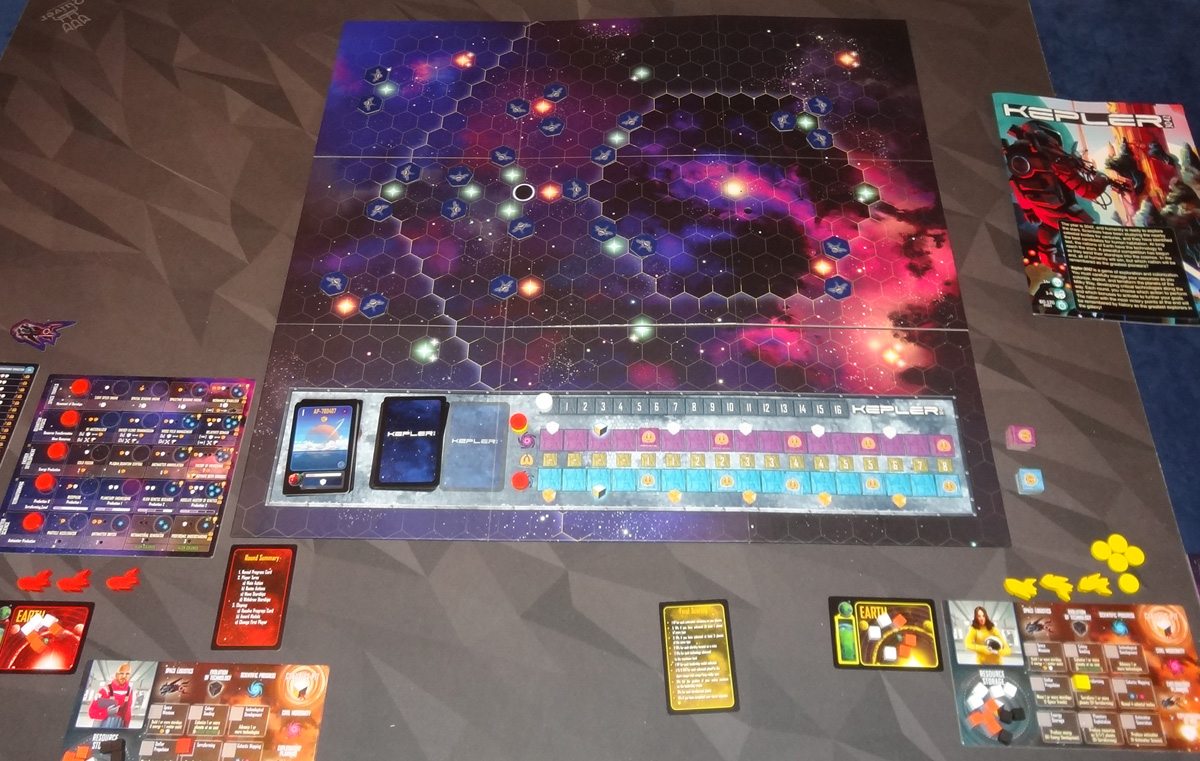 Kepler 3042 2-player setup