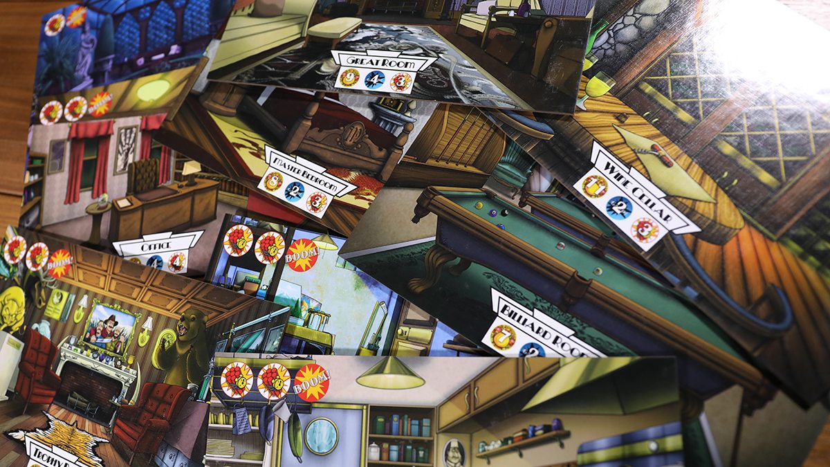 Mansky Caper rooms