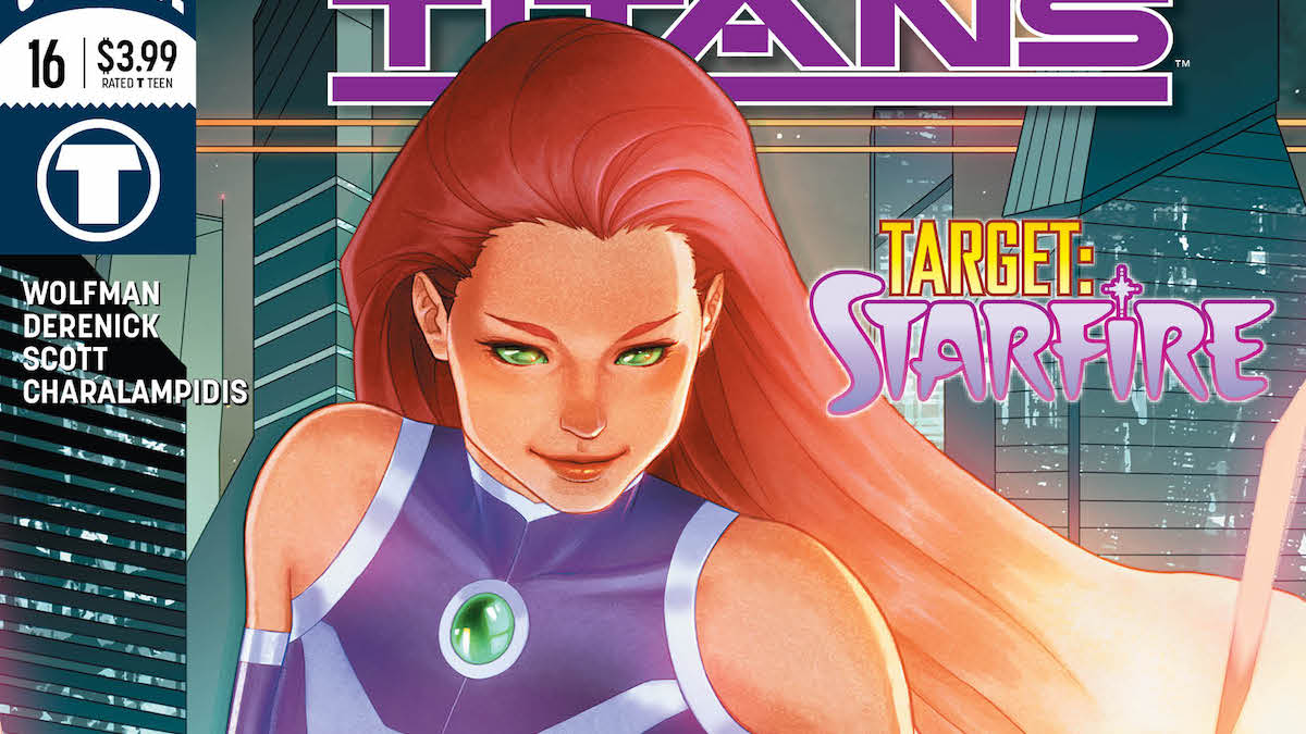 Teen Titans #16 cover