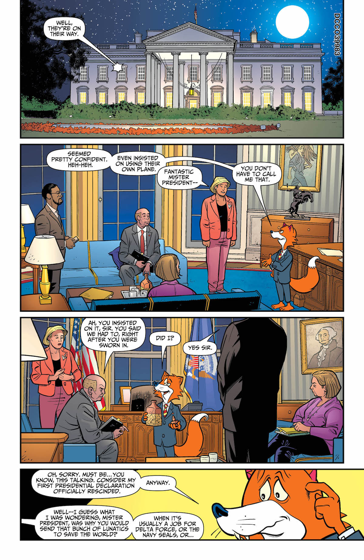 Dastardly and Muttley #6 page