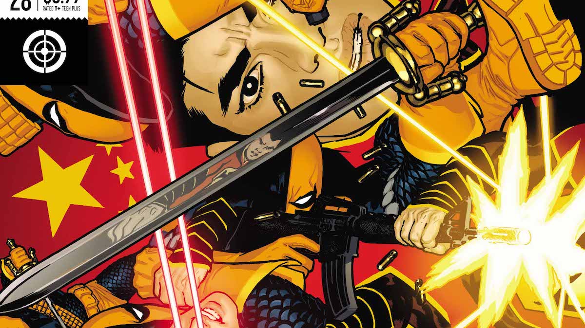 Deathstroke #28 cover