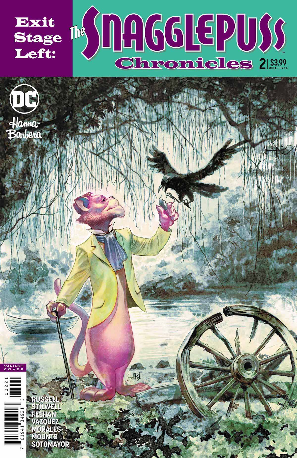 Exit Stage Left: The Snagglepuss Chronicles #2 variant cover