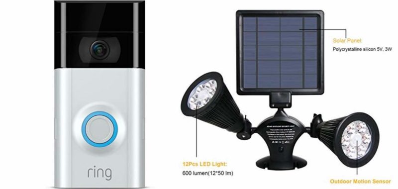 Geek Daily Deals 020718 ring doorbell solar security light