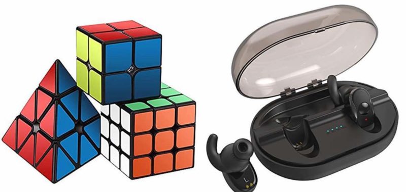 Geek Daily Deals 021118 speed cubes bluetooth earbuds