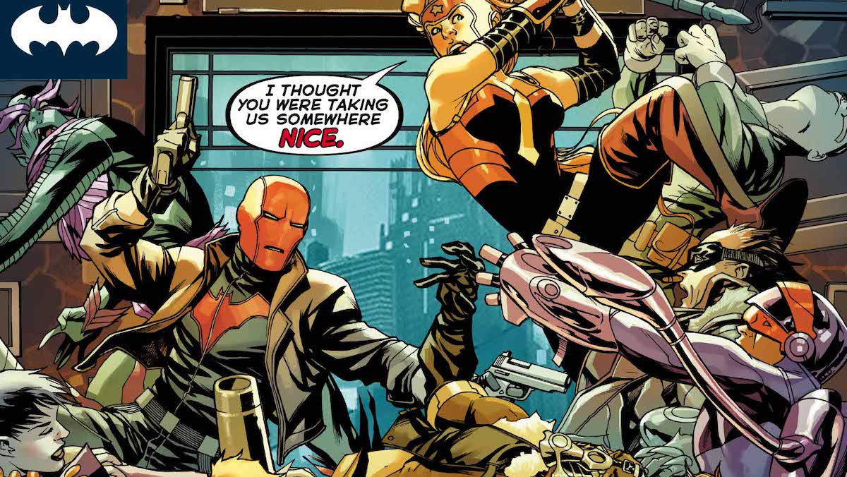 Red Hood and the Outlaws #19 cover