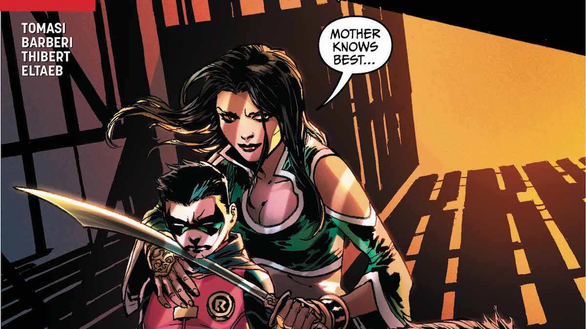 Super-Sons #13 cover Talia Damian