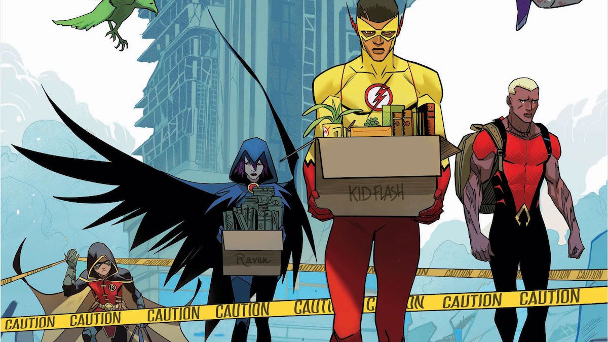 Teen Titans #17 cover