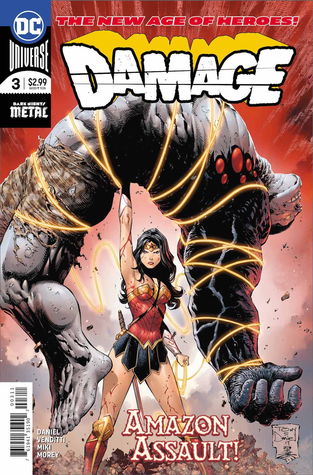 Damage #3 cover