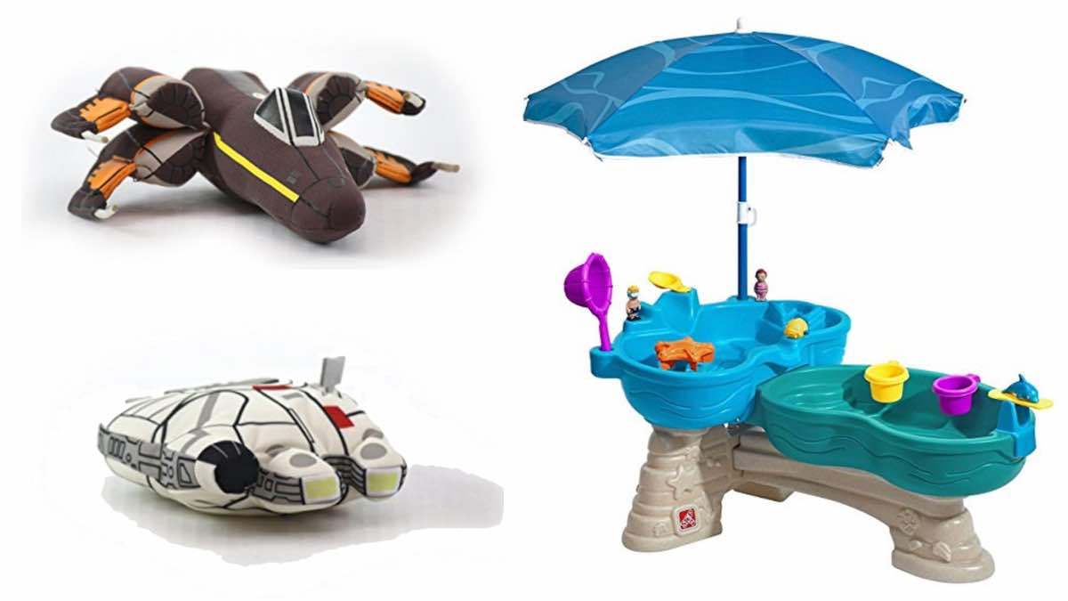 Geek Daily Deals 030618 star wars plushies water table