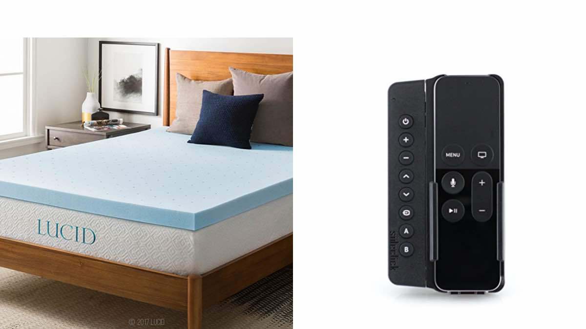 Geek Daily Deals 032818 mattress topper apple tv remote