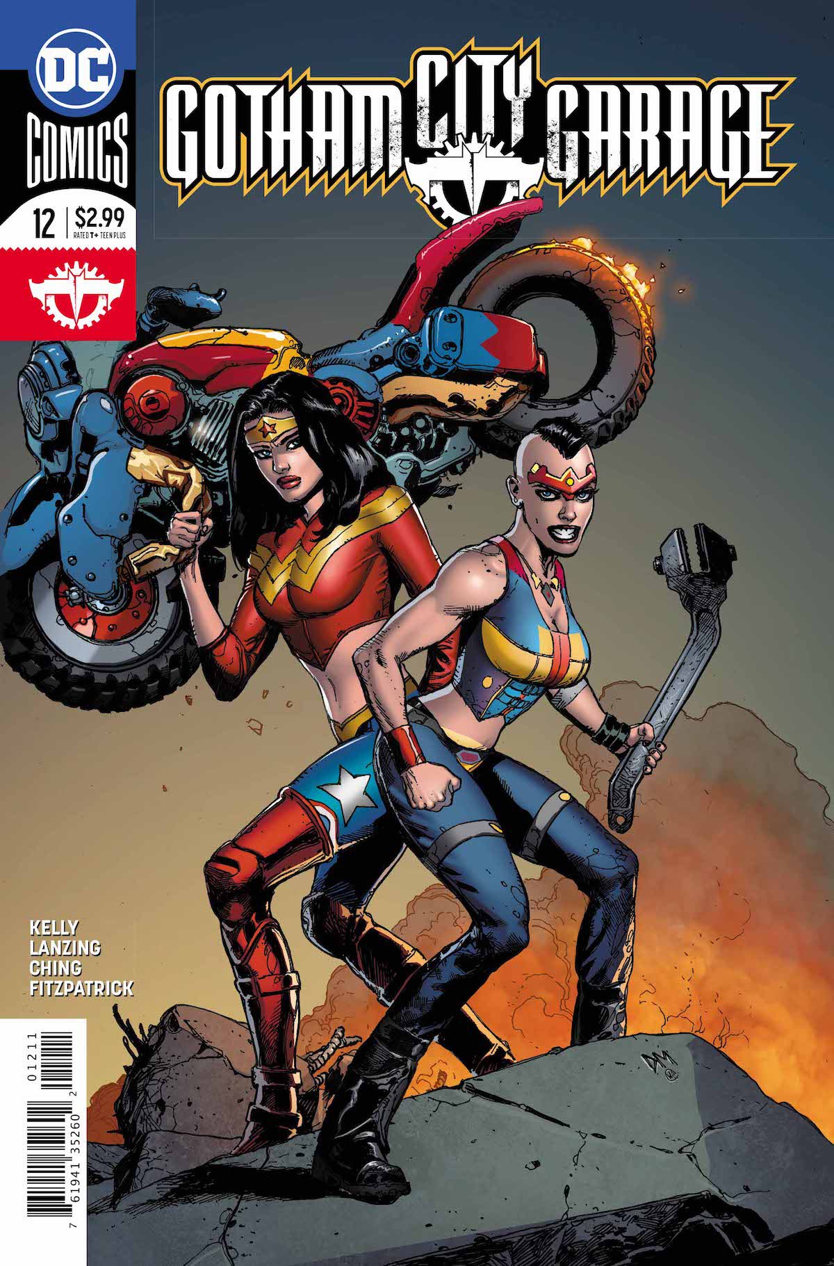 Gotham City Garage #12 cover